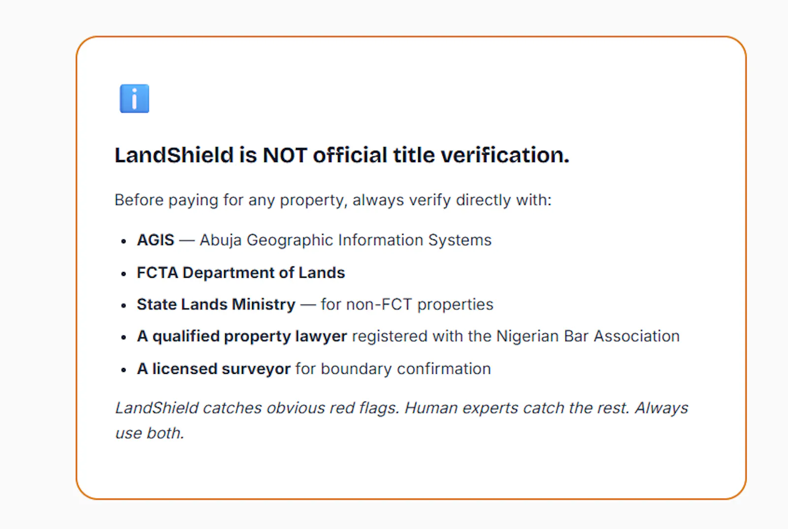 Landshield screenshot 1