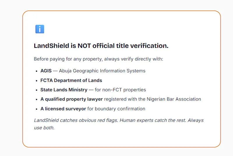 Landshield screenshot 1