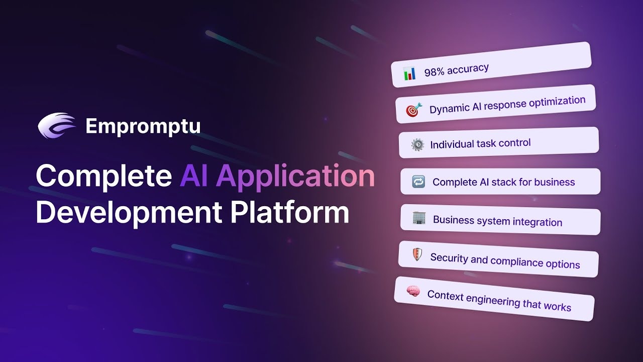 Empromptu: Reliable AI App Development Without Code
