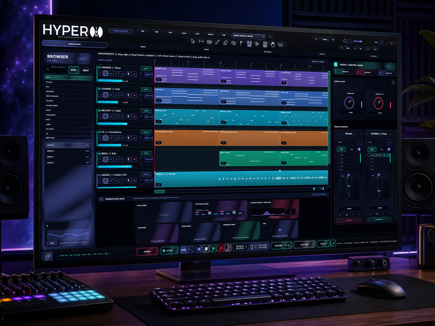 HyperION DAW gallery image