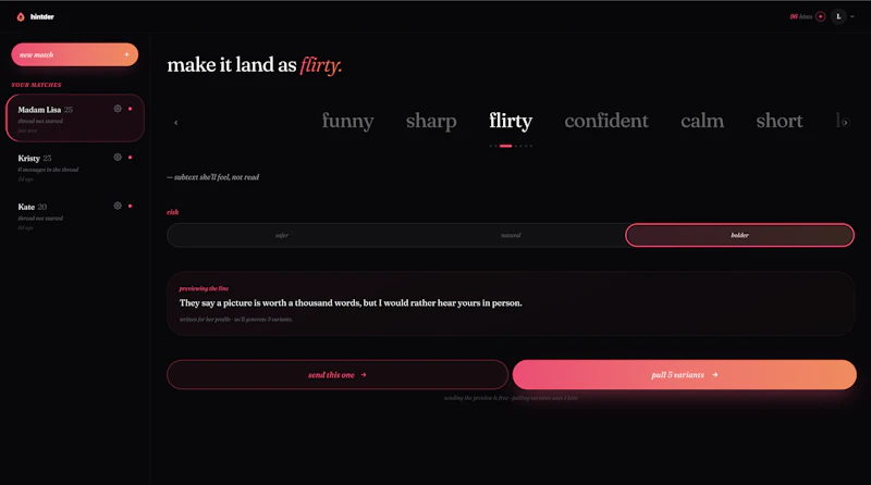 Hintder screenshot 5