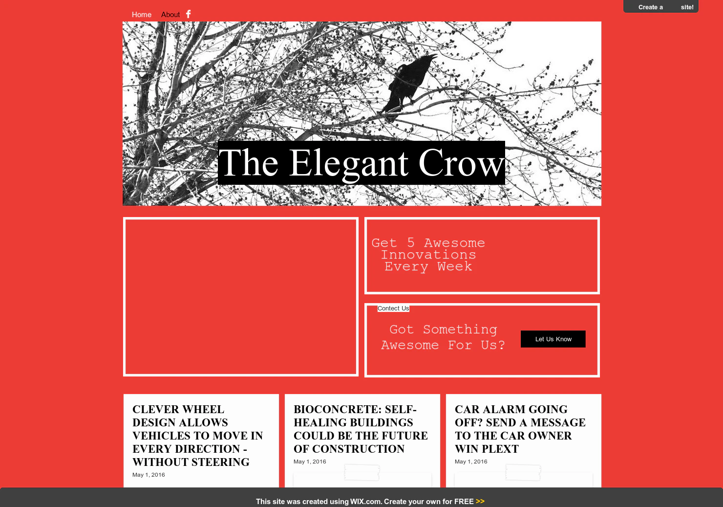 The Elegant Crow - Awesome Innovation & Tech