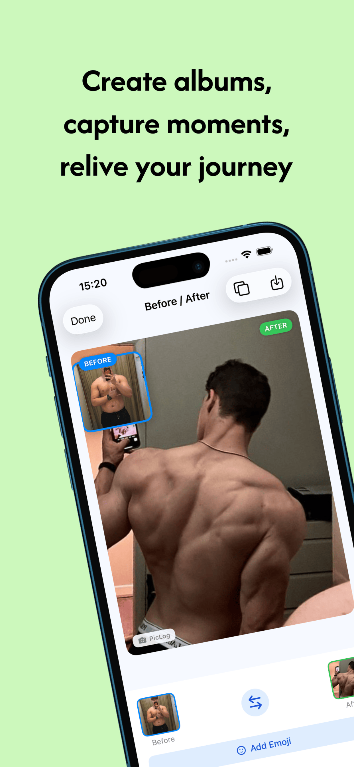 PicLog - Screenshot 5 showing product features and functionality