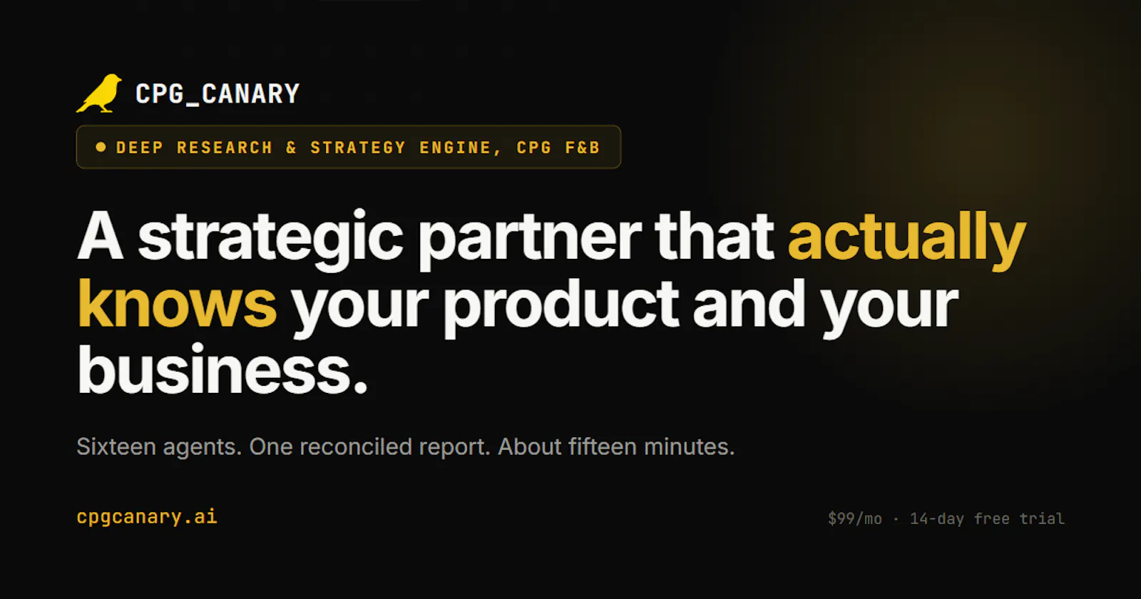 CPG Canary screenshot 1
