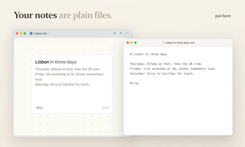put·here screenshot 5
