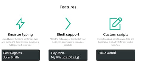 Espanso gallery image