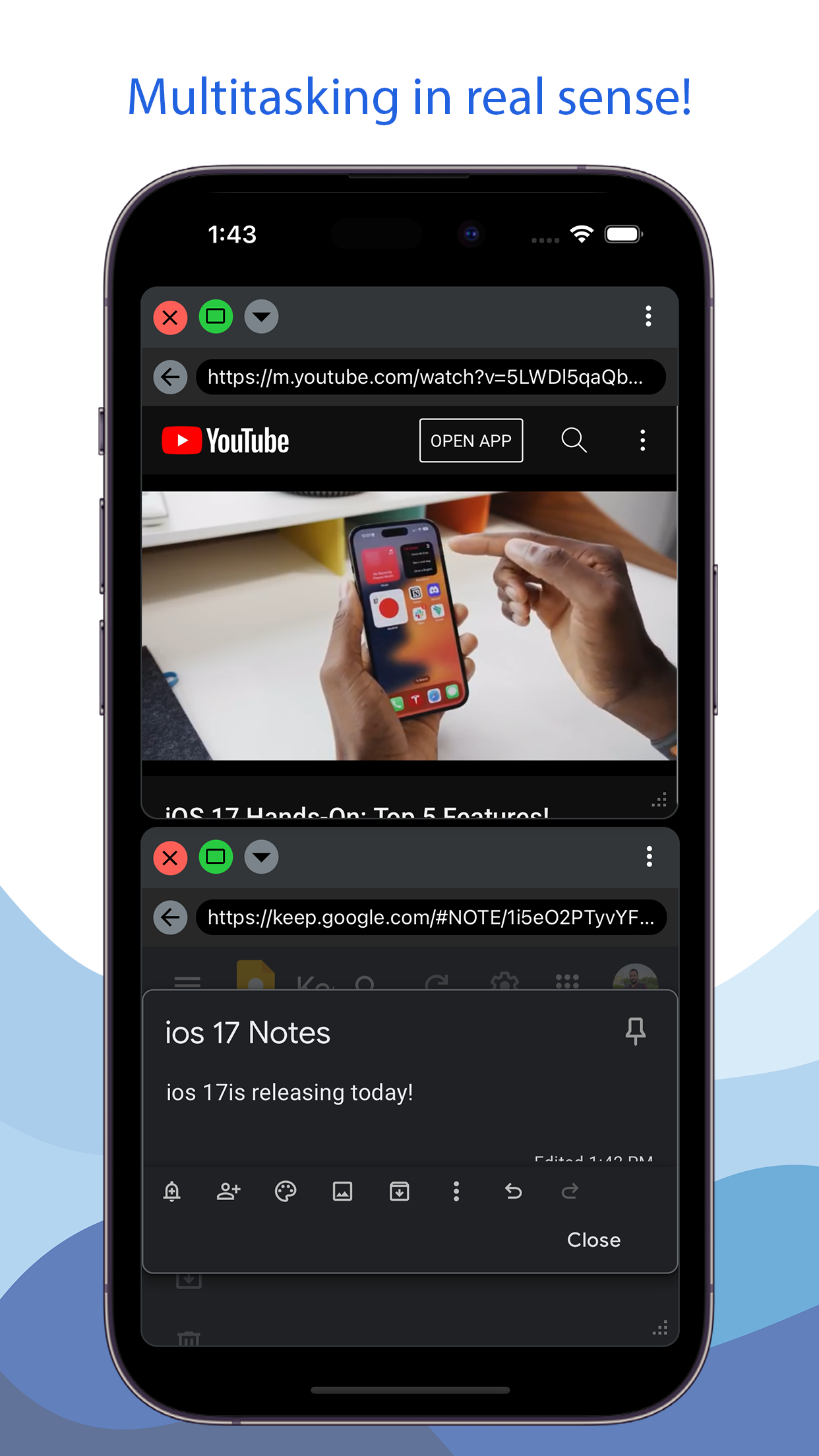 Multiwindows Browser for iOS gallery image