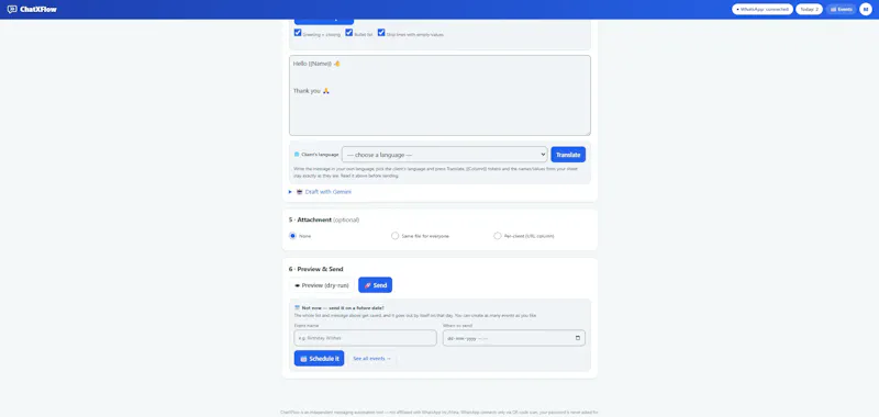 ChatXFlow screenshot 2