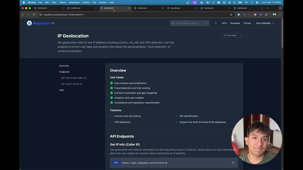Requiems API gallery image