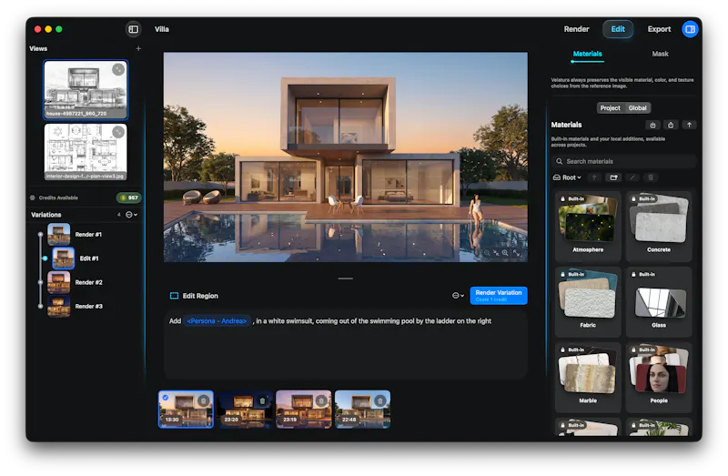 Velatura screenshot 1