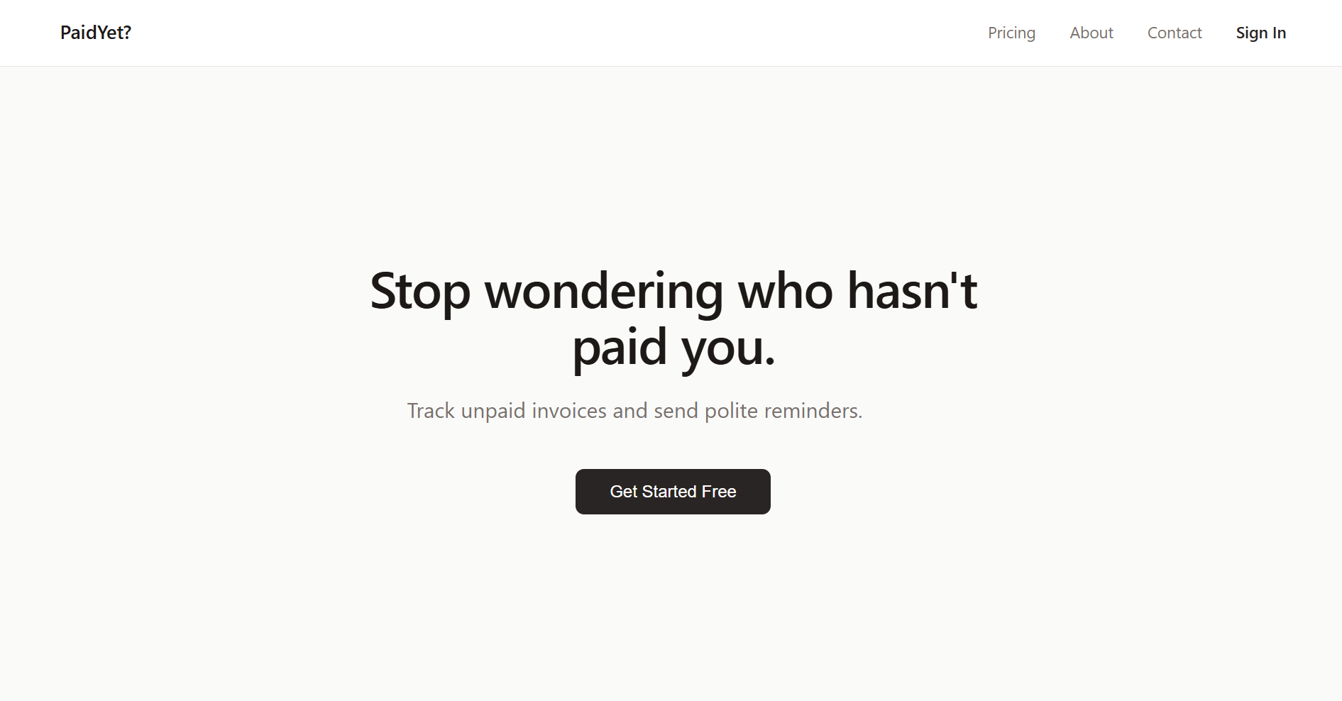 PaidYet? gallery image