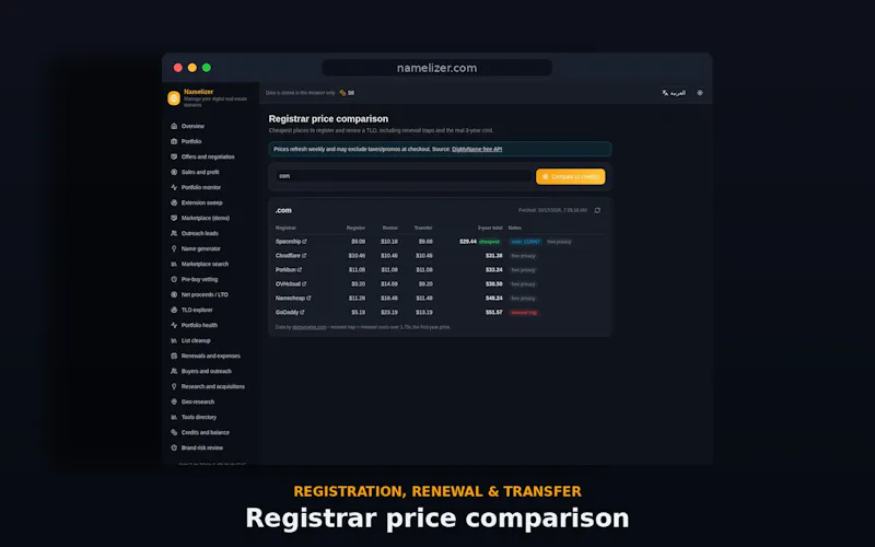 Namelizer 2.0 screenshot 5