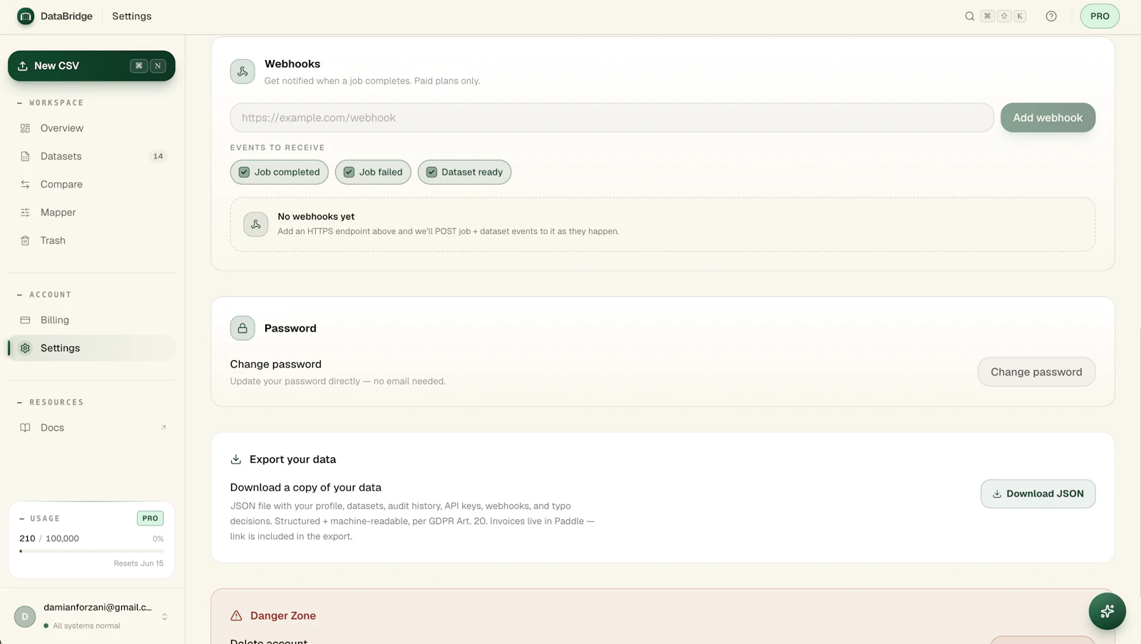 DataBridge screenshot 17