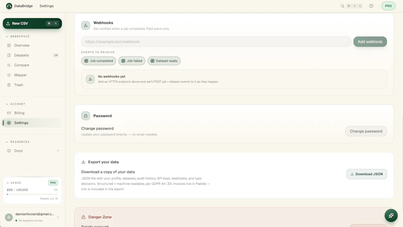DataBridge screenshot 17