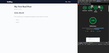 Premium Astro Blog Template gallery image