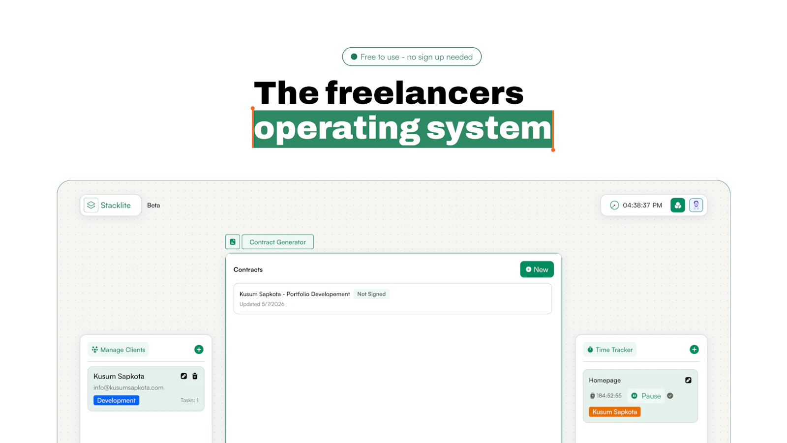 Stacklite screenshot 1