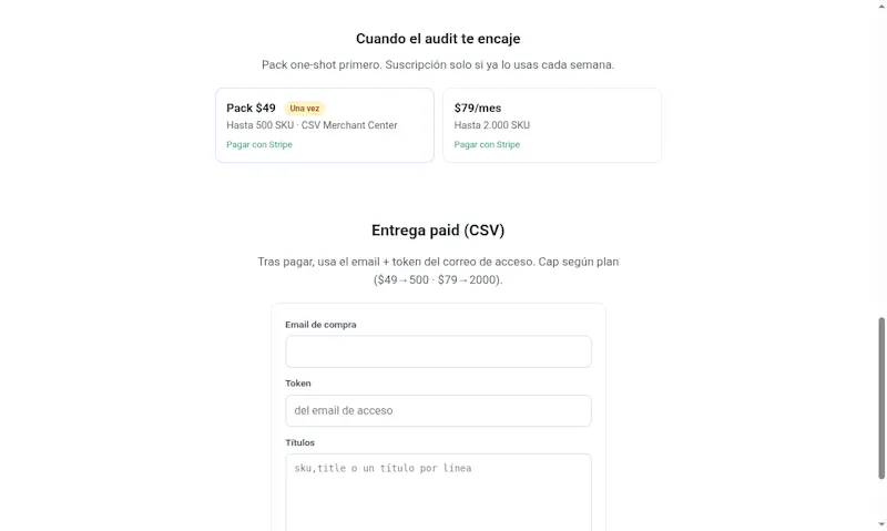 Feed Title Optimizer screenshot 4