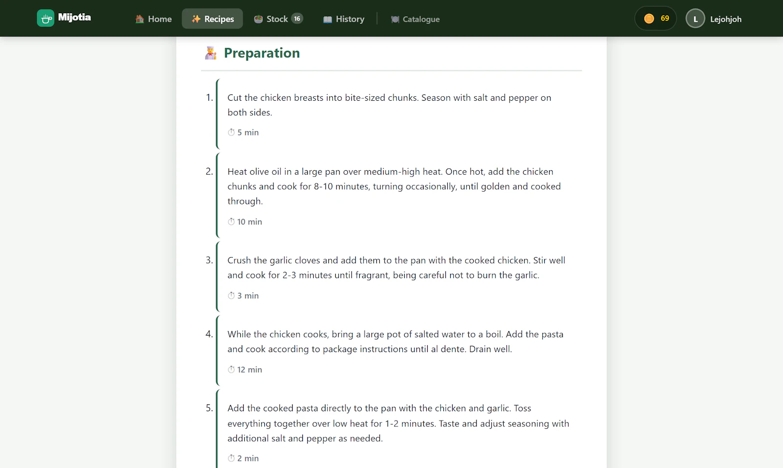Mijotia screenshot 4