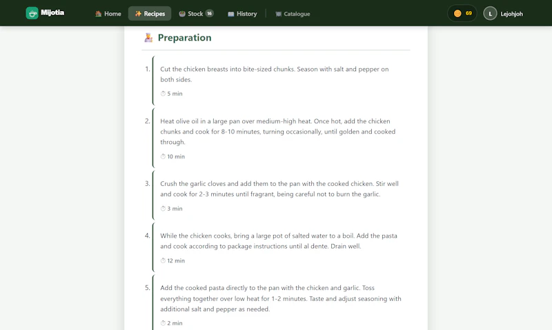 Mijotia screenshot 4