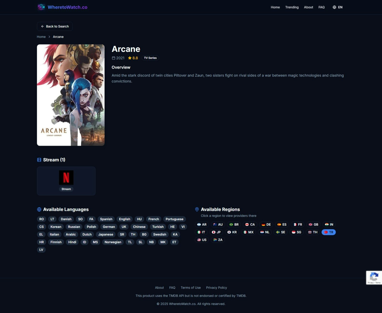 WheretoWatch.co gallery image