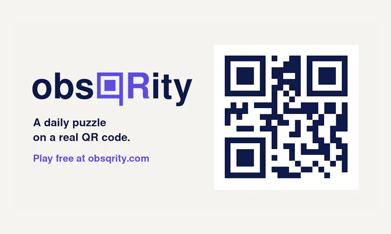 obsQRity screenshot 1