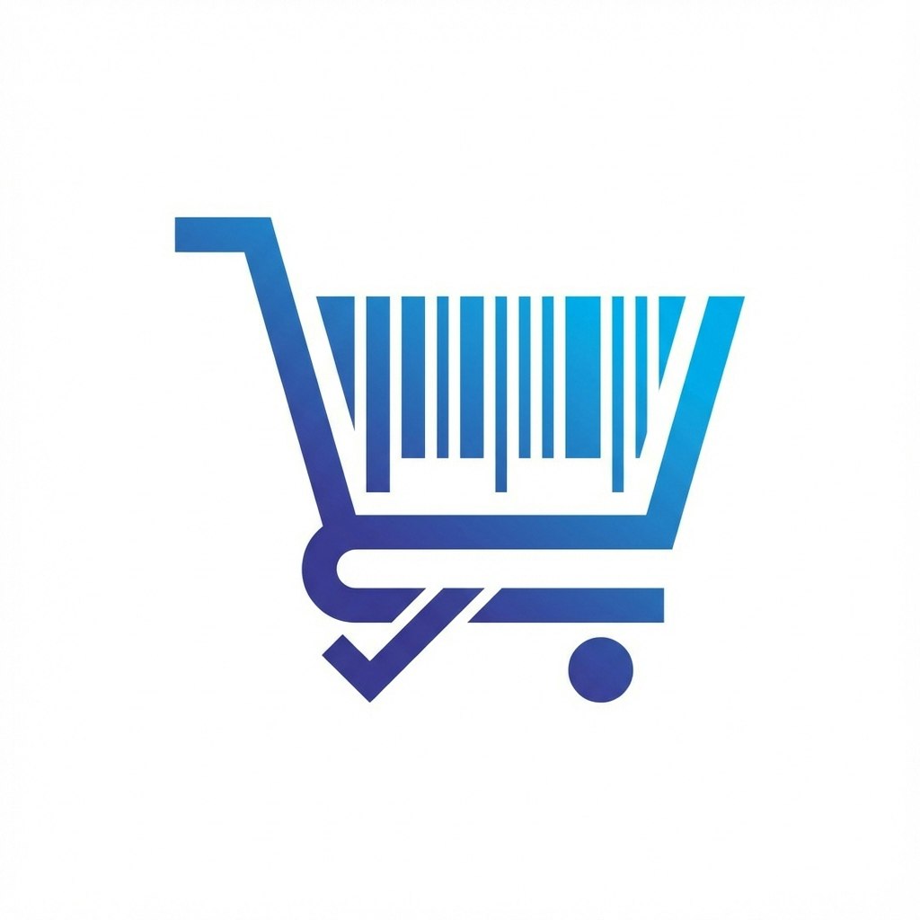 Mini Super market PWA website  logo