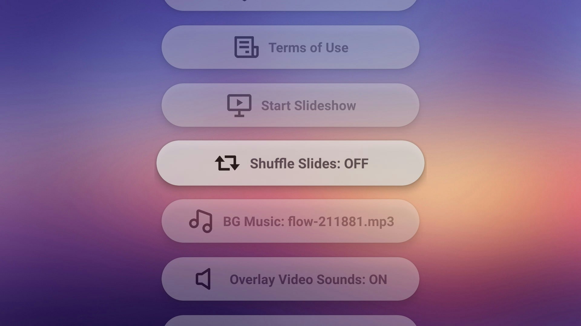 SlideShow USB media 4