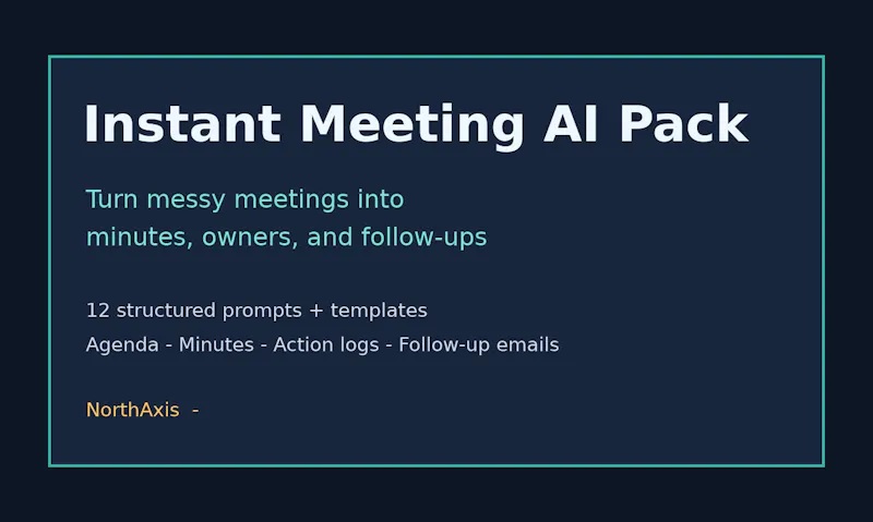 Instant Meeting AI Pack screenshot 1