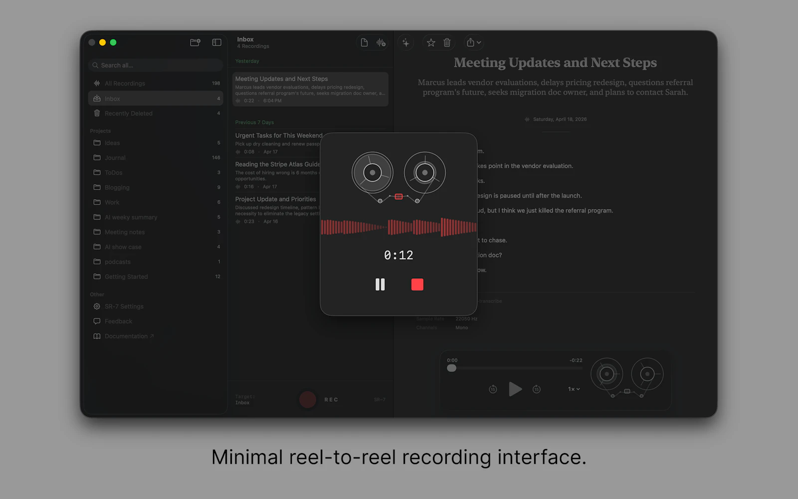 Signal Recorder SR-7 screenshot 6