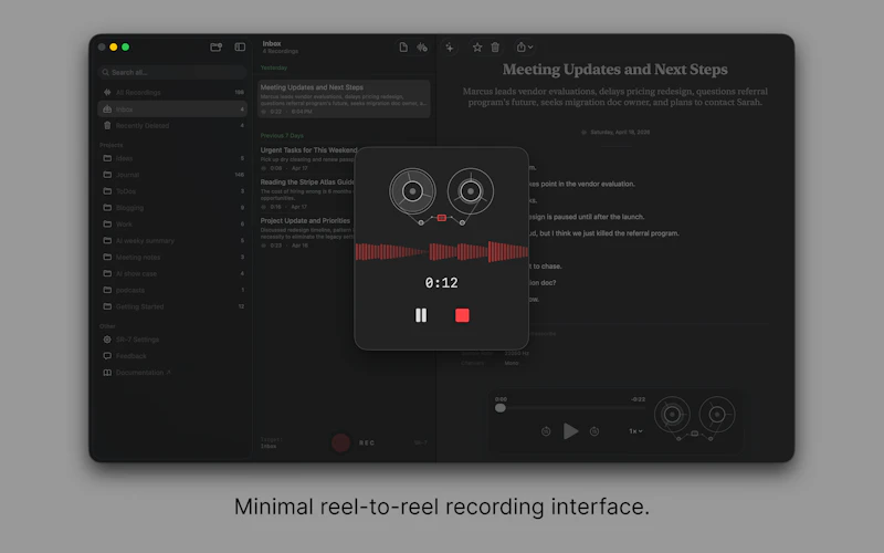 Signal Recorder SR-7 screenshot 6