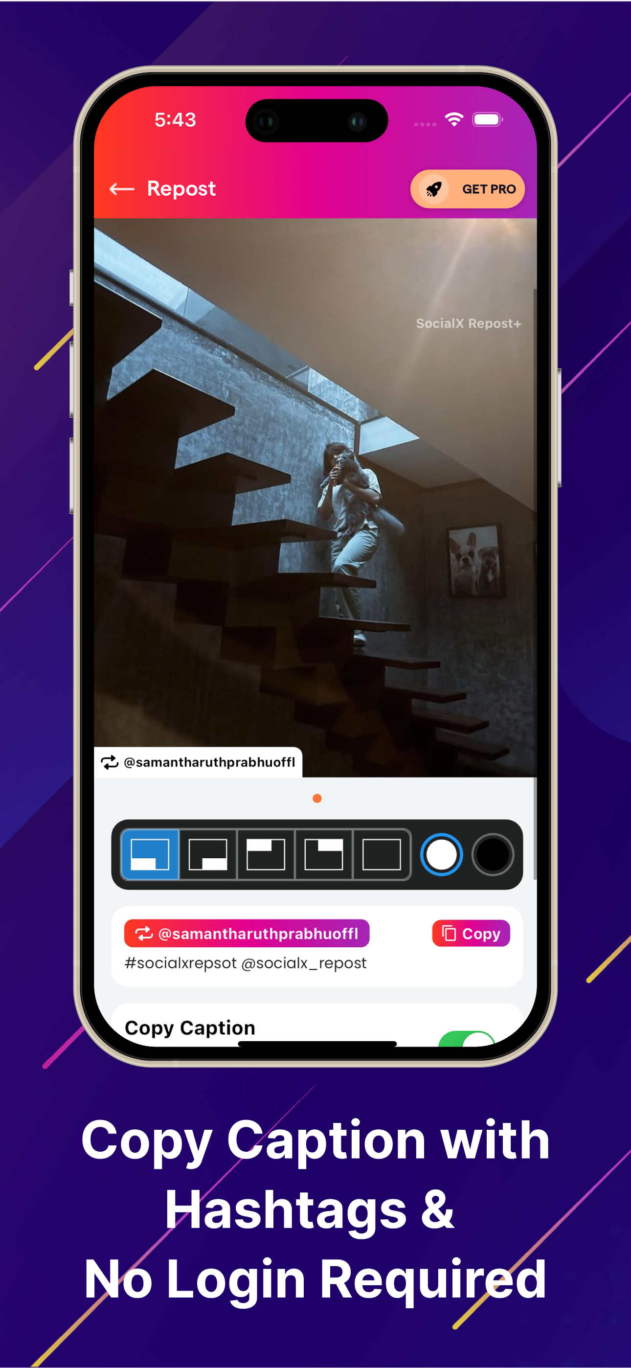 Socialx Repost App media 4