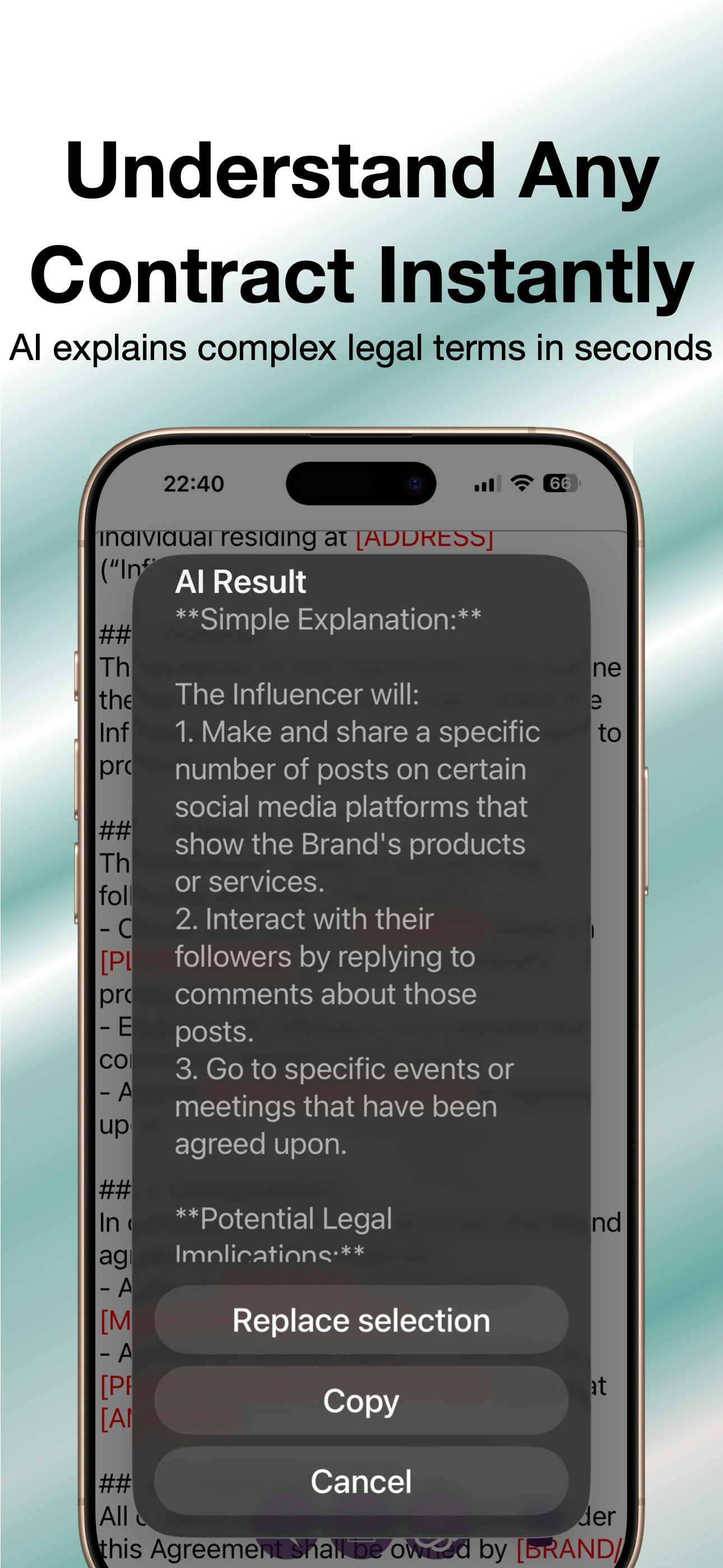 Contract — AI Contract Generator gallery image