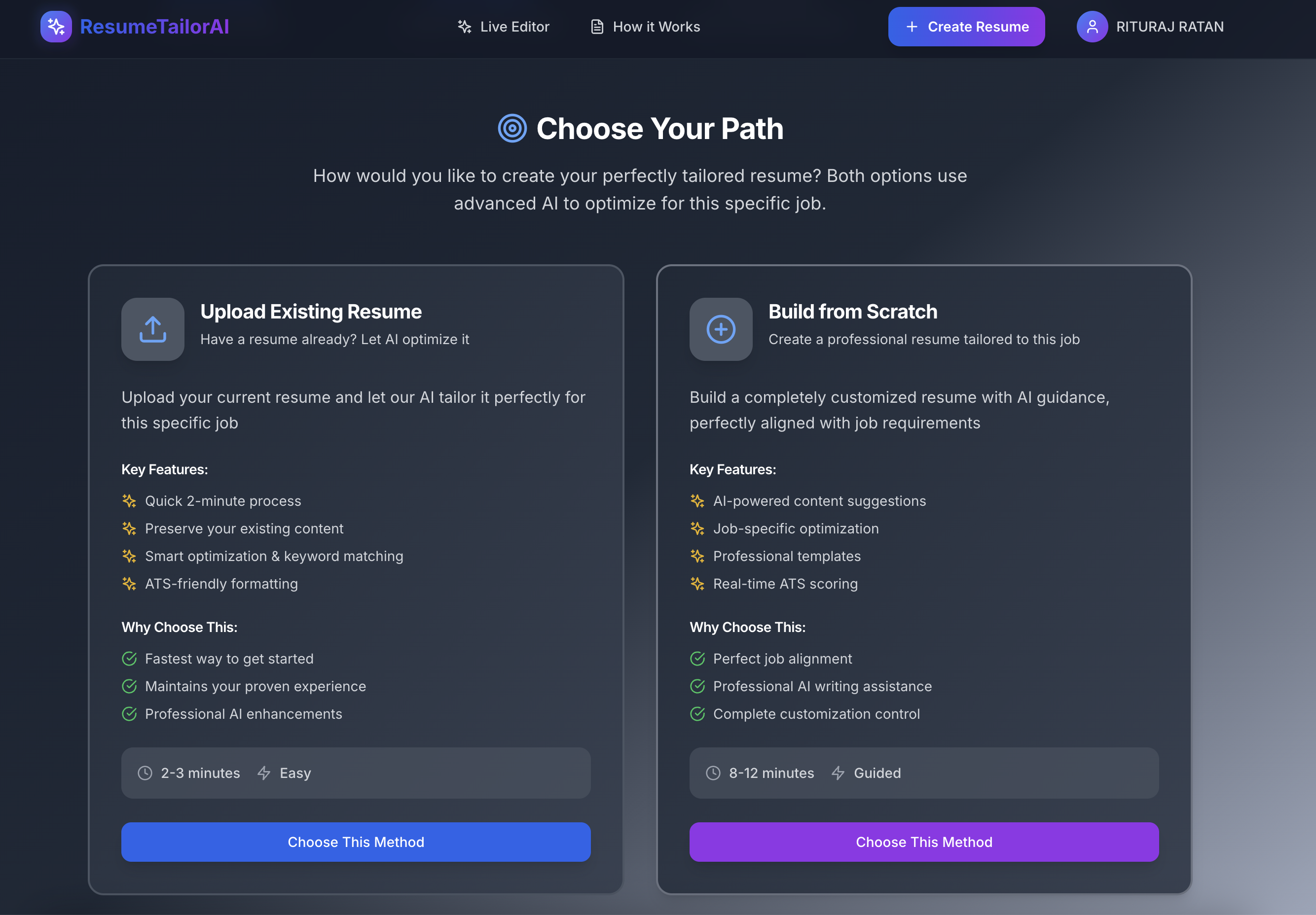 AI-tailored resumes for every job - AI-tailored resumes that land jobs media 9