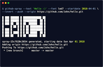 GitHub Spray gallery image