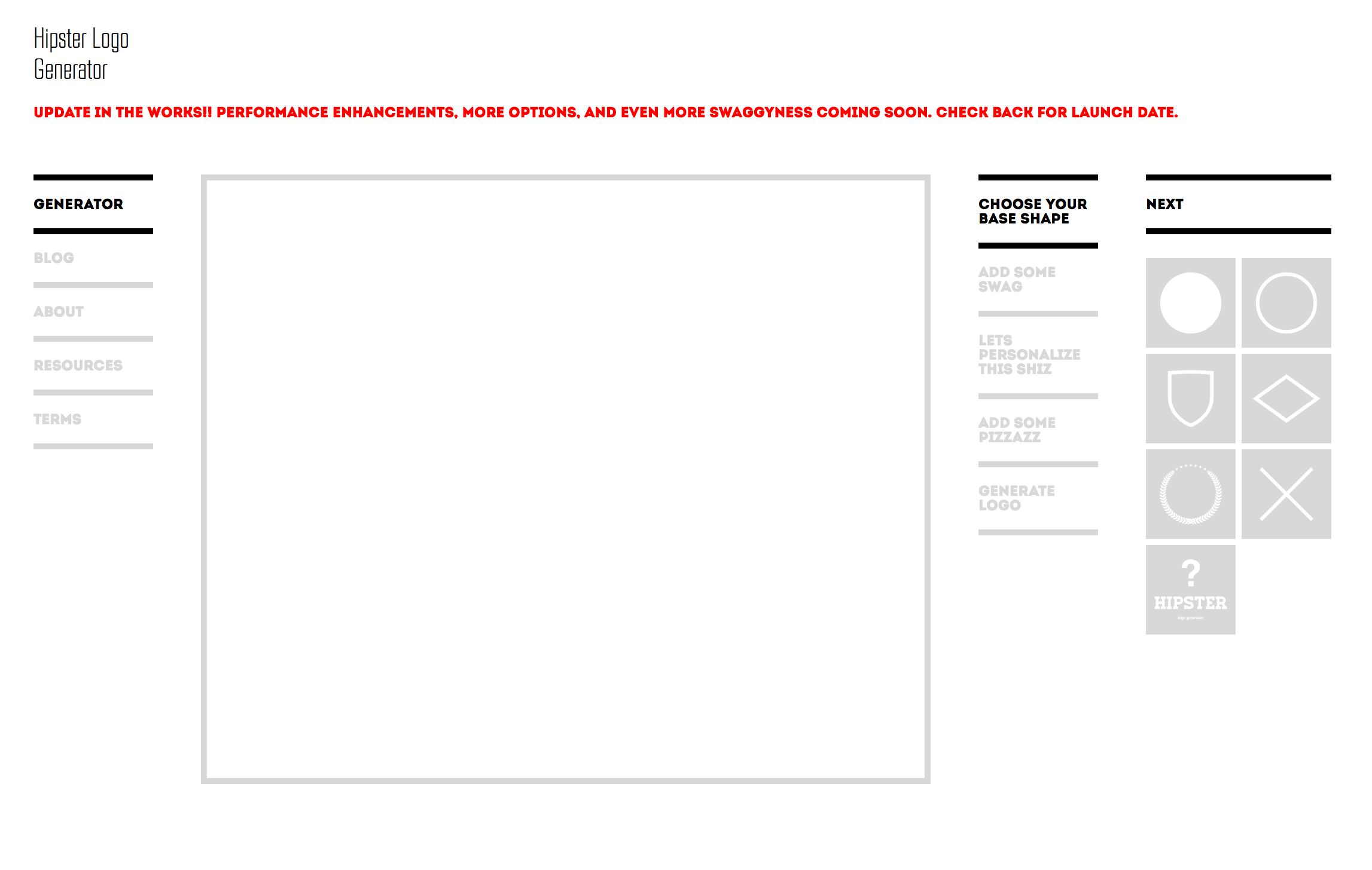 Hipster Logo Generator It S Hip It S Current It S Stylish