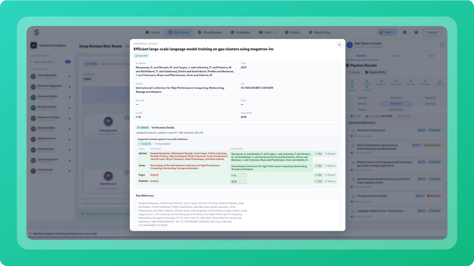 ScholaRef screenshot 4