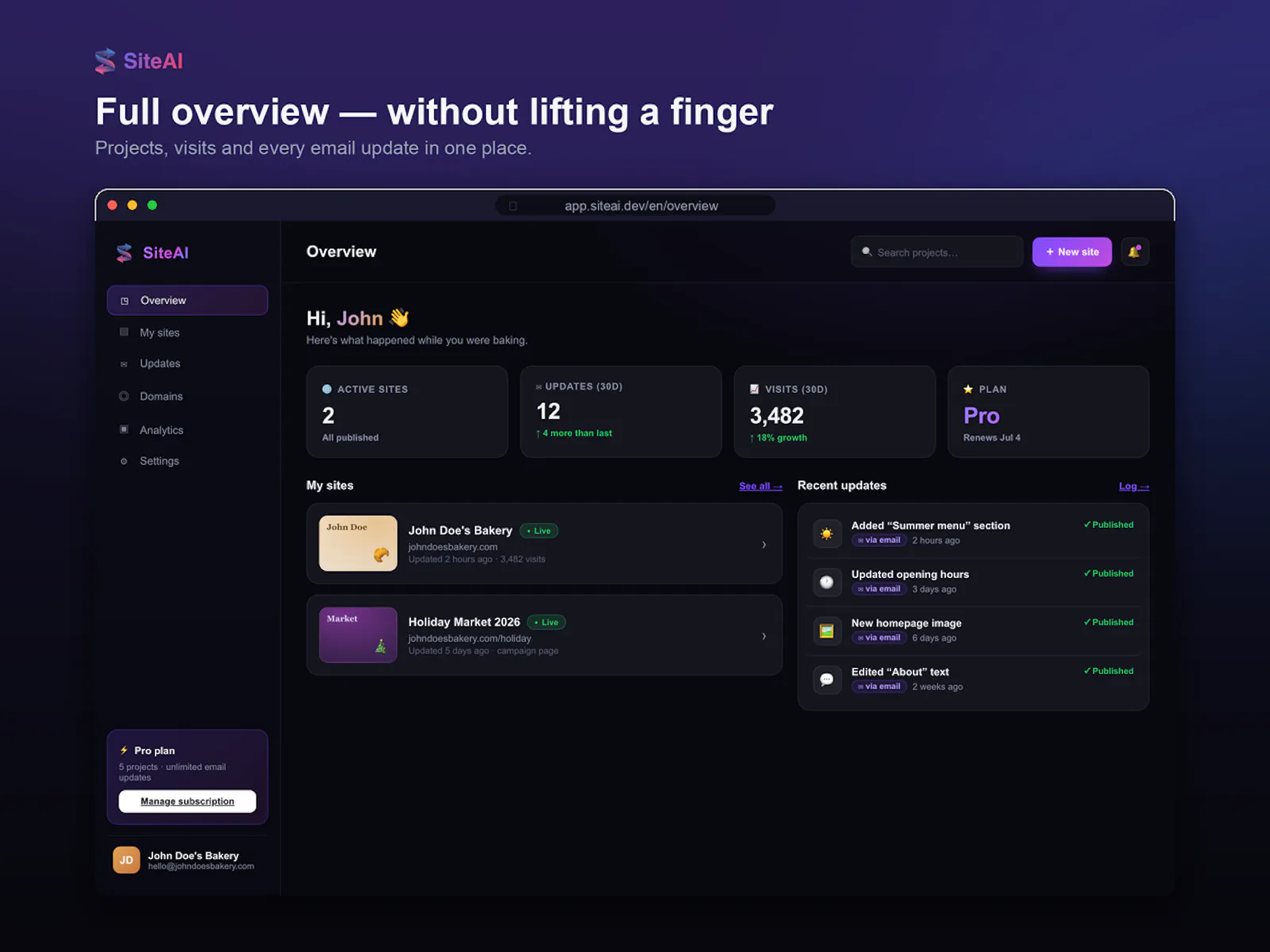 SiteAI screenshot 8