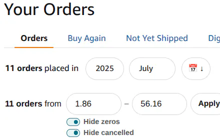 Amazon Order Price Tools gallery image
