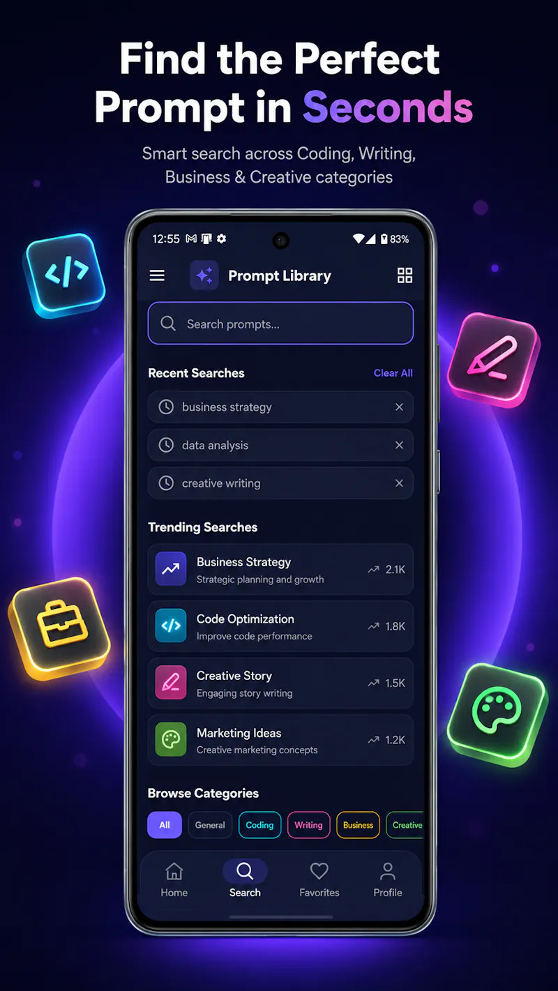 Prompt Library screenshot 2
