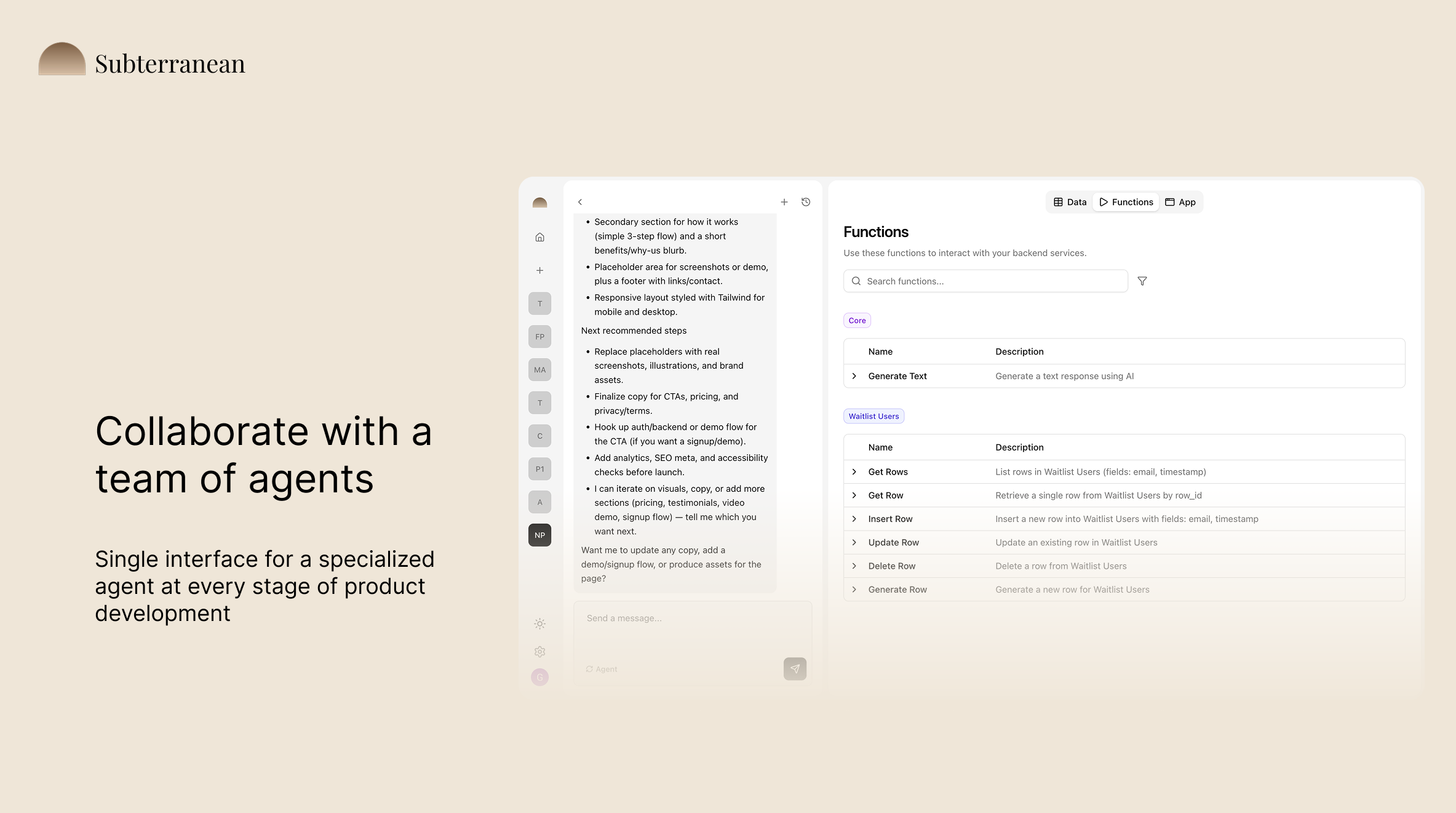 Subterranean - Screenshot 2 showing product features and functionality