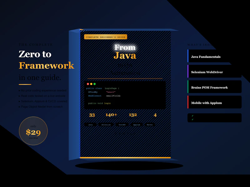 From Java to QA Automation screenshot 1