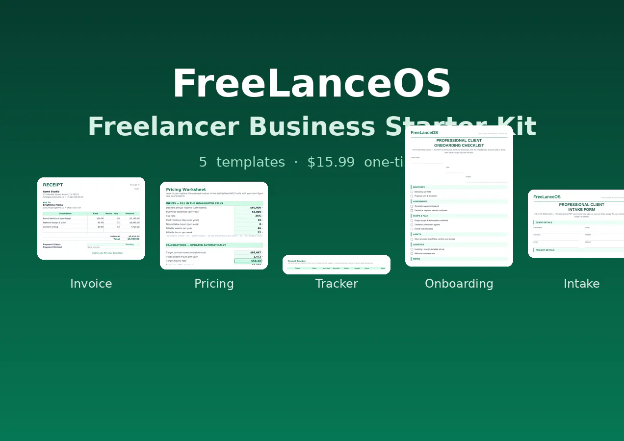 FreeLanceOS  gallery image