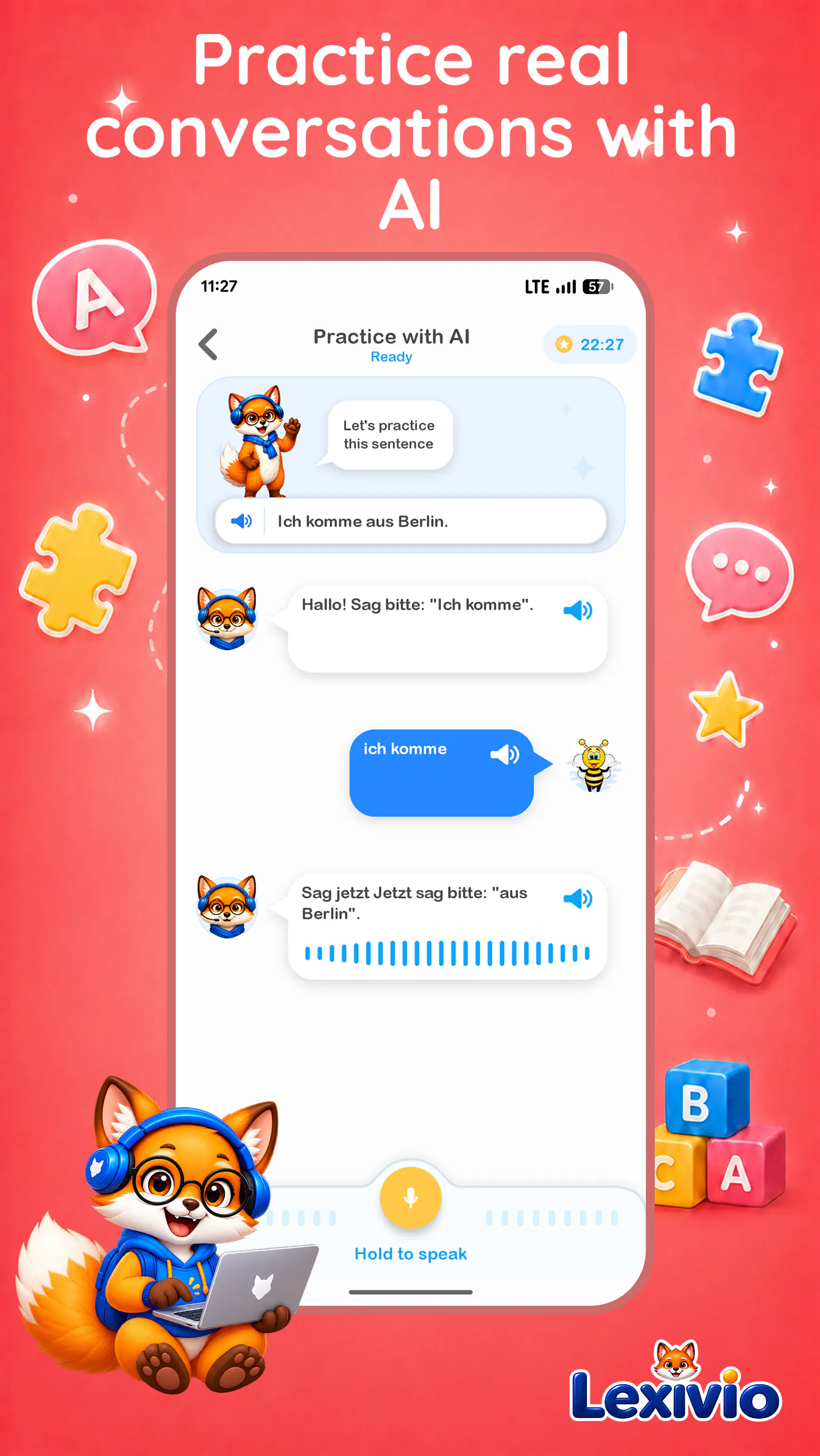 Lexivio: Learn languages with AI gallery image