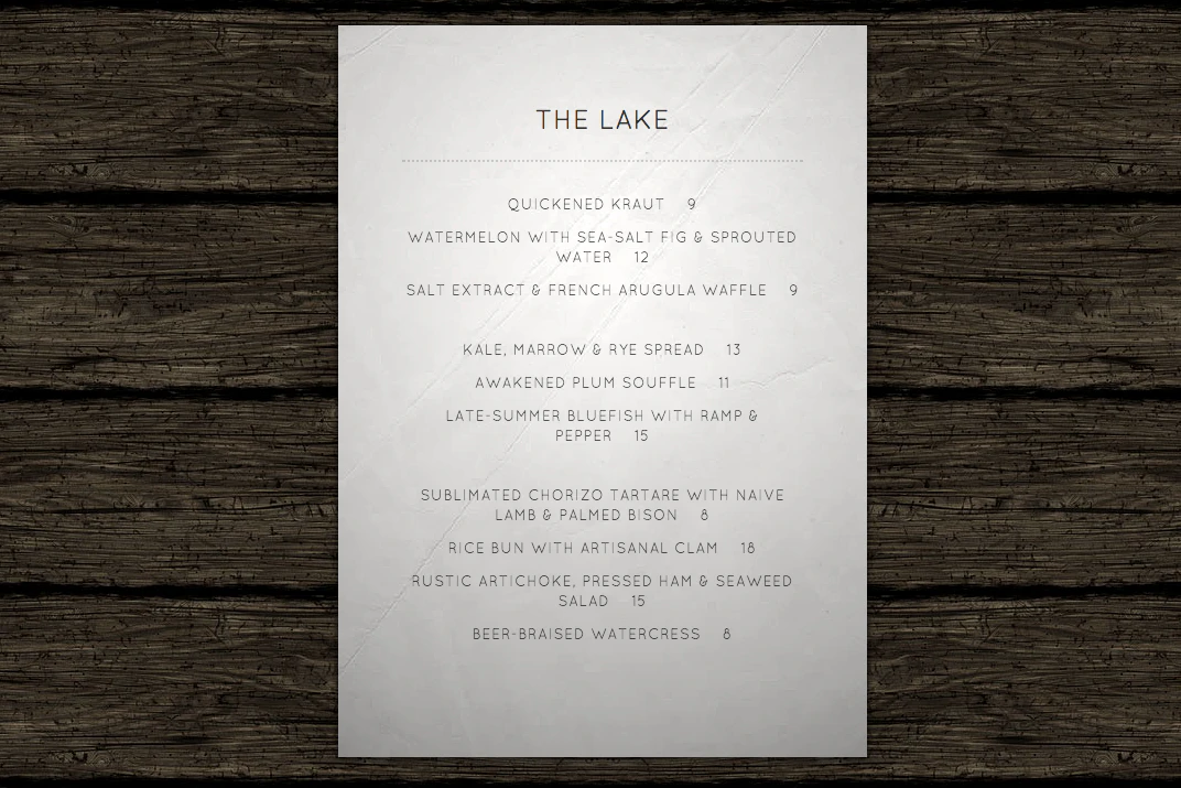Brooklyn Bar Menu Generator