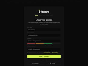 Finaura - Premium UI Kit gallery image