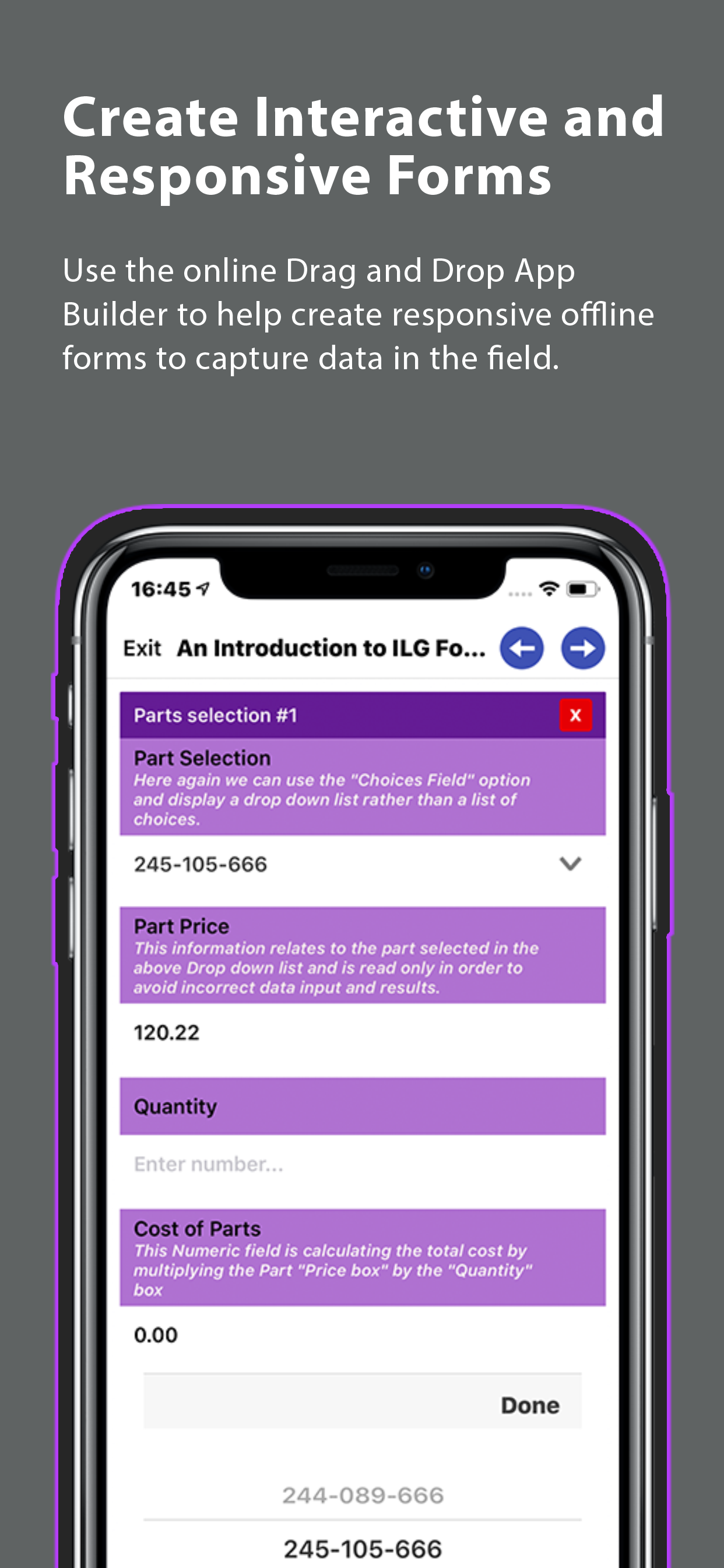 ILG Forms gallery image