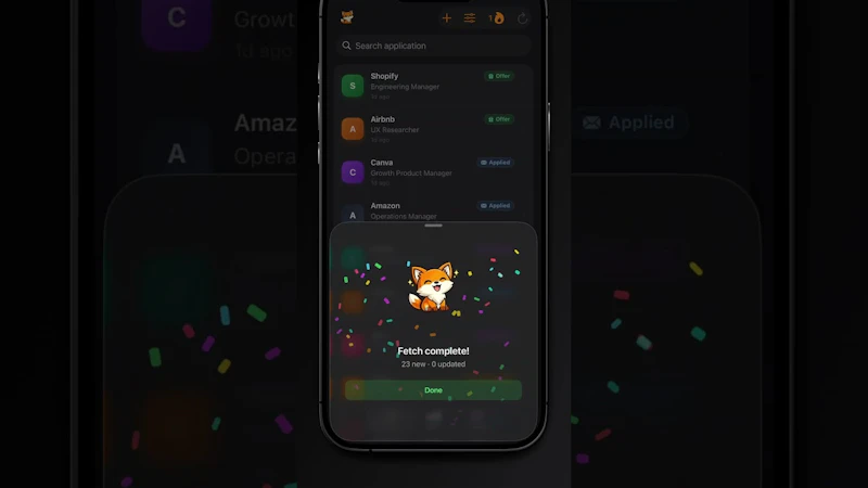 Prowl screenshot 1 (video preview)