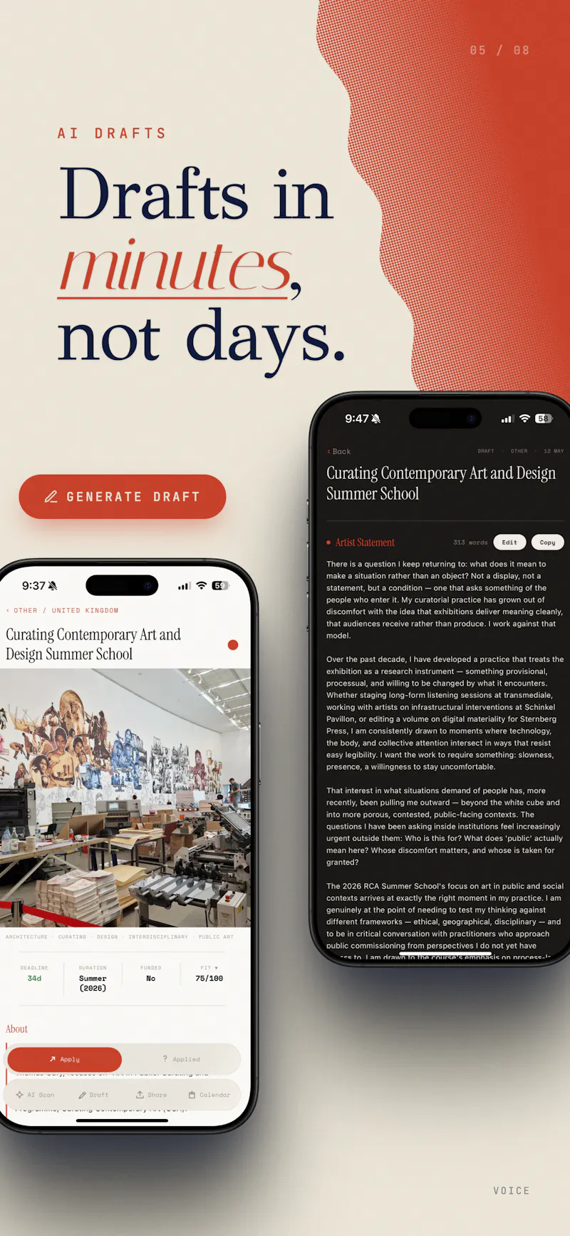 Callisto — Career Studio for Artists screenshot 7