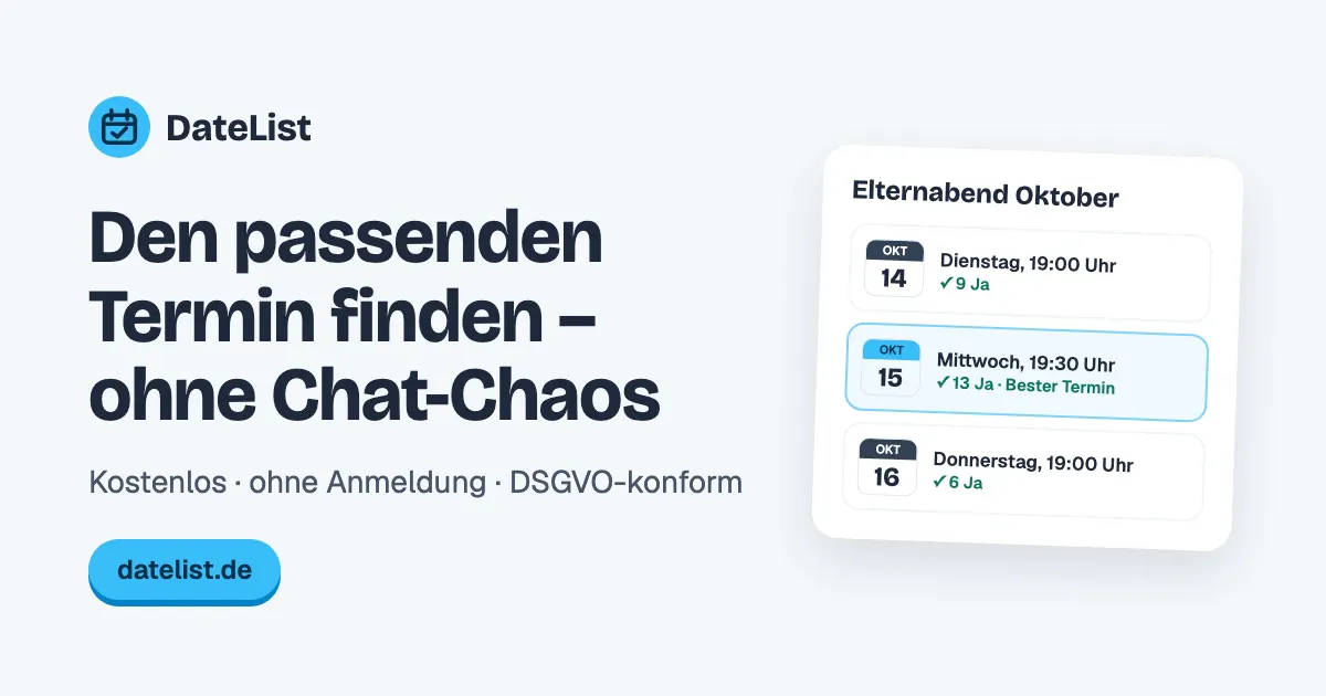 DateList screenshot 1