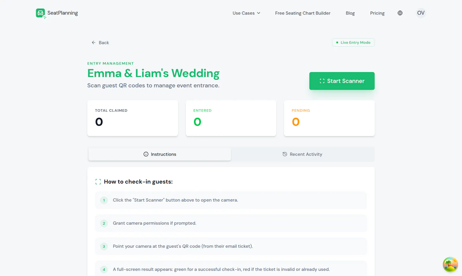SeatPlanning screenshot 8